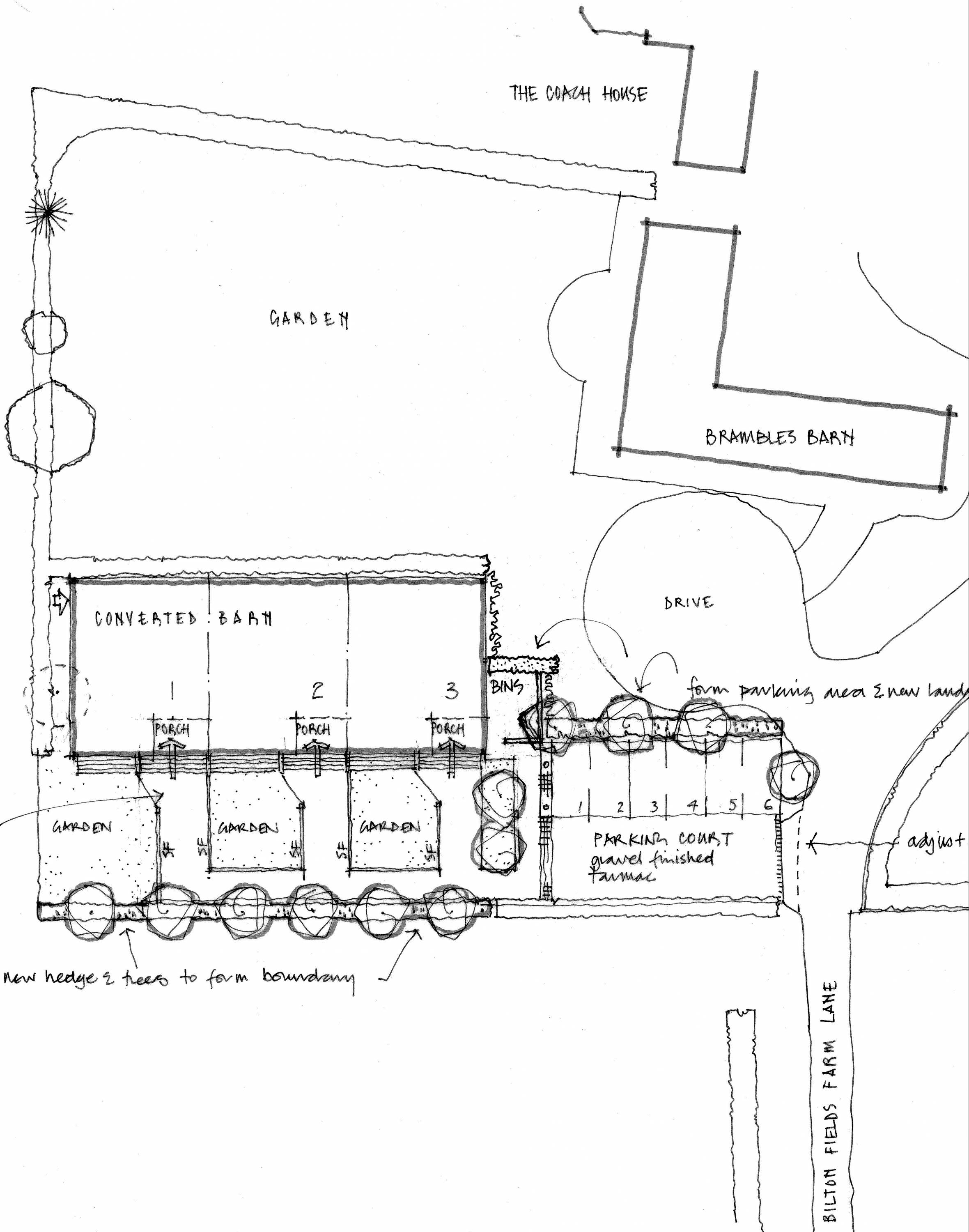 The Shed site plan